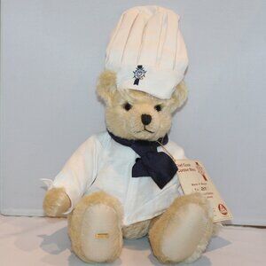 Hermann mohair bear plush Chef Cook Cordon Bleu Ltd Ed 207/500 with tags Germany